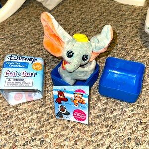 NEW DUMBO DISNEY CUTIE CUFF FAVORITES COLLECTION OPENED BUT NEW & COMPLETE
